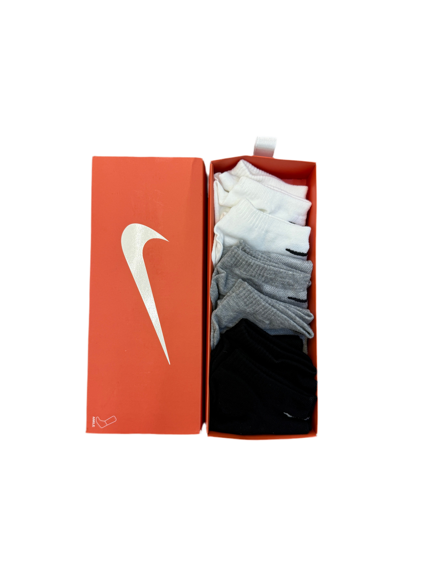 Nike Socks – 6 Pair Pack (100% Cotton)