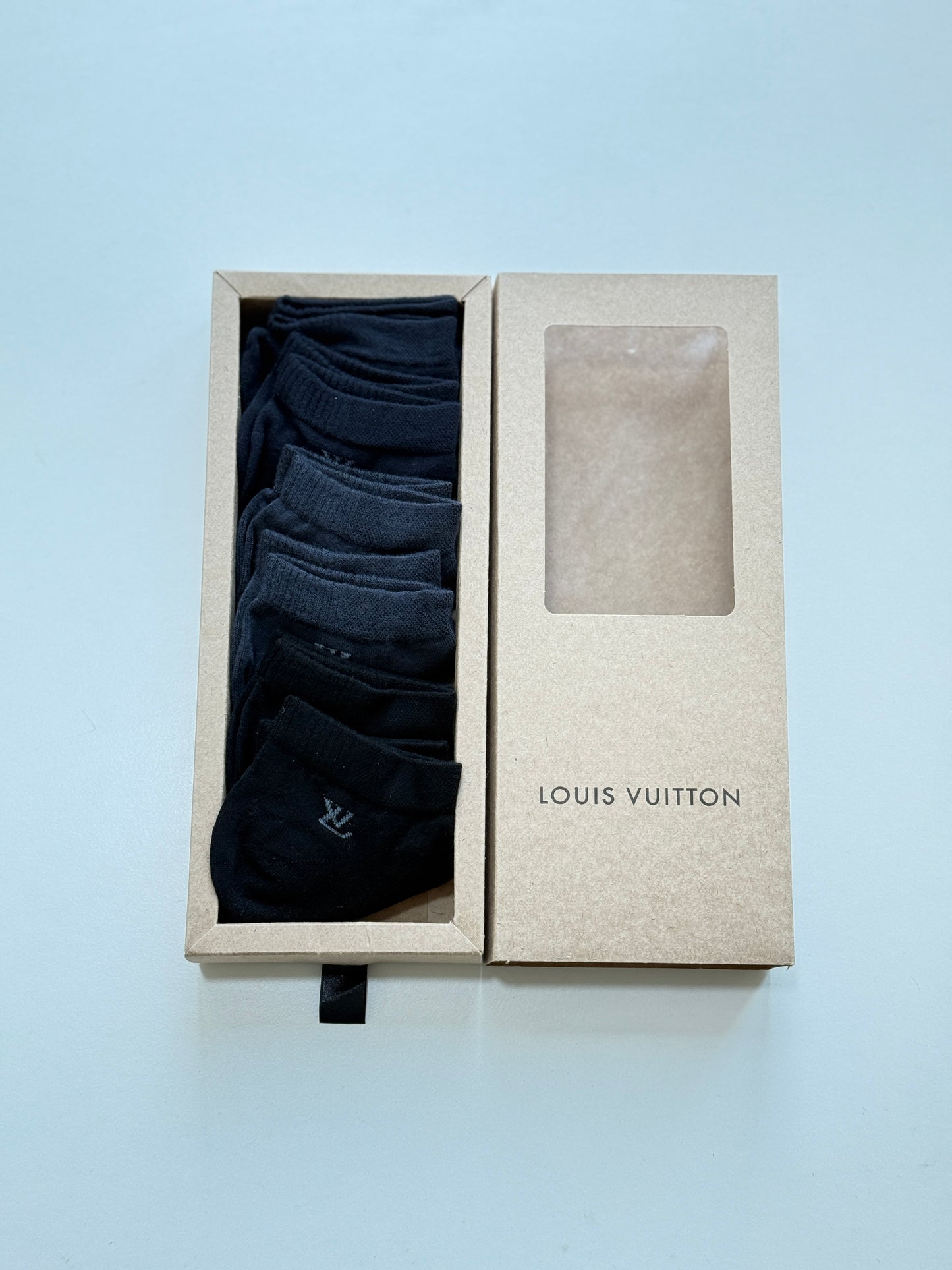 Louis Vuitton Socks – 6 Pair Pack (100% Cotton)