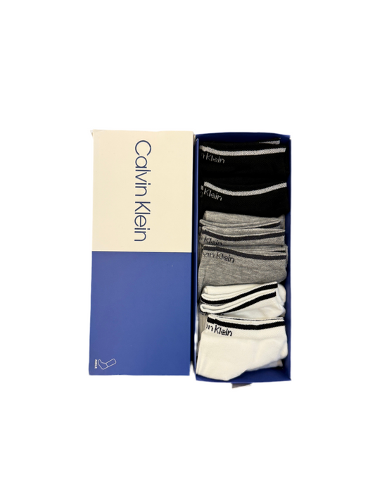 Calvin Klein Socks – 6 Pair Pack (100% Cotton)
