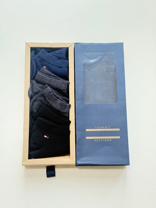 Tommy Hilfiger Socks – 6 Pair Pack (100% Cotton)