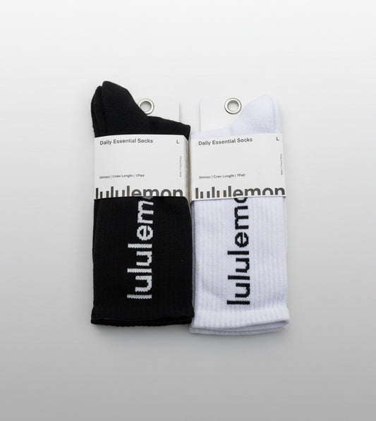 Lululemon High Crew Socks – Daily Essential