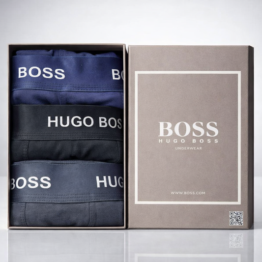 Hugo Boss  Boxers – 3 Pair Pack High quality (100% Cotton)