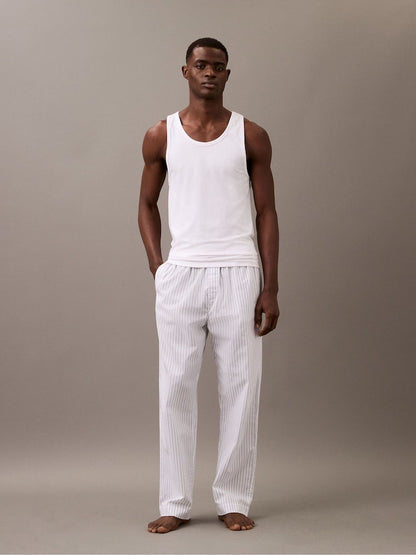 Calvin Klein White Cotton Tank Top